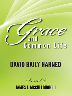 cover image of Grace and Common Life